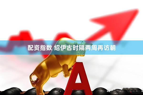 配资指数 绍伊古时隔两周再访朝